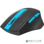 Мышь беспроводная A4Tech Fstyler FG30 серый/синий, 2000 dpi, радиоканал, USB, кнопки - 5 9
