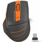 Мышь беспроводная A4Tech Fstyler FG30 серый/оранжевый, 2000 dpi, радиоканал, USB, кнопки - 5 8