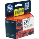 Картридж струйный HP 651 C2P11AE трехцветный для HP DJ IA5575e (300 стр.) 5