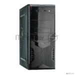 Компьютерный корпус Miditower ExeGate CP-604 Black, ATX, (без БП), 2хUSB, Audio 1