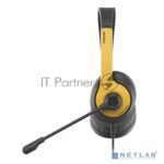 Гарнитура A4Tech Fstyler FH100U желтый/черный, проводная 12
