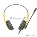 Гарнитура A4Tech Fstyler FH100U желтый/черный, проводная 13