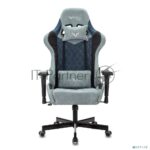 Кресло Бюрократ VIKING 7 KNIGHT BL FABRIC синий, ткань, 120 кг, механизм качания 20