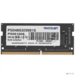 Оперативная память Patriot Signature, DDR4, 8GB (1x8 GB), 3200 MHz, CL22, SO-DIMM 7