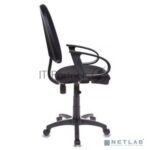 Кресло Бюрократ CH-300/BLACK черный, экокожа, 120 кг, механизм качания 16