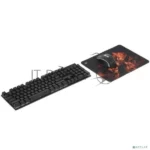 Комплект клавиатура+мышь Defender Aura MKP-117 проводной, USB, 2400 DPI, черный 23