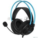 Гарнитура A4Tech Fstyler FH200U серый/синий, проводная 19