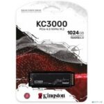 Накопитель SSD Kingston KC3000, 1Tb, M.2 2280, PCIe 4.0 x4, R/W 7000/6000, с радиатором. 17