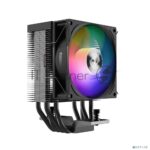Кулер PCCooler R400 ARGb черный 92мм алюминий+медь 2200r m 30db 4-pin 180W 133мм 4