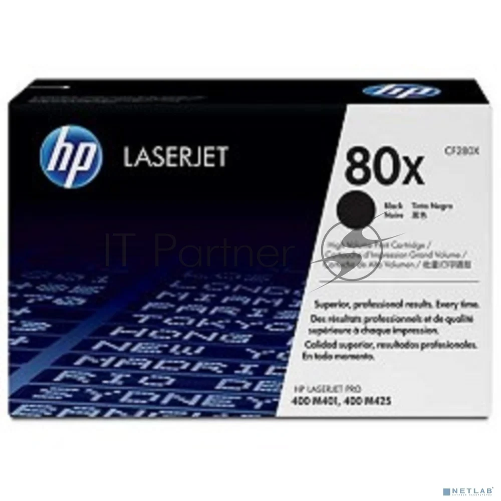 Картридж лазерный HP CF280X черный LaserJet Pro 400 M401/M425 (6900 стр.)