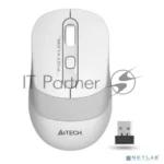 Мышь беспроводная A4Tech Fstyler FG10 белый/серый, 2000 dpi, радиоканал, USB, кнопки - 4 15