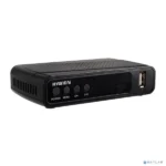 Приставка для цифрового ТВ Hyundai H-DVB520 черный, DVB-T2, DVB-T, DVB-C, HDMI, USB 2.0 х2 13