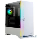 Компьютерный корпус ZALMAN S5, ATX, WHITE, WINDOW, 2xCOMBO (3.5" or 2.5"), 4x2.5", 2xUSB 2.0, 1xUSB 3.0, FRONT 1x120мм, REAR 1x120мм RGb 7