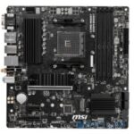 Материнская плата MSI B550M PRO-VDH, AM4, AMD B550, 4xDDR4, 4xSATA, 2xM.2, 1xPCI-E 4.0 x16, 2xPCI-E x1, 1xDP, 1xHDMI, 1xVGA, 1x 1Gb LAN, 2xUSB 2.0, 4xUSB 3.2 Gen 1, 3x3.5 мм, 7.1, Micro-ATX 13
