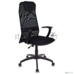 Кресло Бюрократ KB-8/BLACK TW-01 TW-11 черный, сетка 11