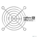 Решетка для вентилятора 70x70 ExeGate EG-070MR (70x70 мм, металлическая, круглая, никель) 1