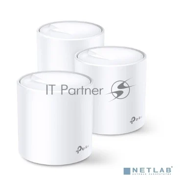 Домашняя Mesh Wi-Fi система TP-Link Deco X60(3-pack) AX3000