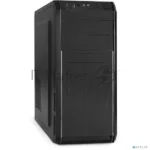 Компьютерный корпус Miditower ExeGate XP-334UC (ATX, без БП, 1хUSB/1хUSB 3.0/1хTypeC, аудио, черный) 1