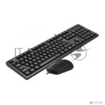 Комплект клавиатура+мышь A4Tech KK-3330S проводной, USB, 1200 DPI, чёрный 38
