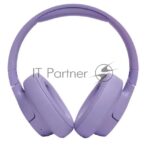 Беспроводные/проводные наушники JBL Tune 720BT фиолетовый, полноразмерные, Bluetooth + проводной, быстрая зарядка 19