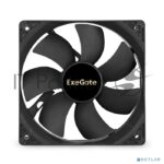 Вентилятор для корпуса ExeGate EX12025S2P черный, 120 мм, 1500 об/мин, 24 дБ, 2 pin 3