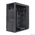 Компьютерный корпус Miditower ExeGate XP-332 Black, ATX, (без БП), 2*USB, Audio 6