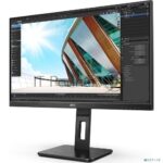 Монитор 27" AOC 27P2Q IPS 1920x1080, 75 Гц, 4 мс, 16:9, 250 кд/м2, 1хDVI, 1хDP, 1xHDMI, 1xVGA, 1x3.5 мм, черный 42