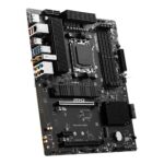 Материнская плата MSI PRO B650-S WIFI, AM5, AMD B650, 4xDDR5, 4xSATA, 2xM.2, 1xPCI-E 4.0 x16, 1xPCI-E 4.0 x4, 1xHDMI, 1xDP, 1x2.5Gb LAN, 3xUSB 3.2 Gen 1, 3xUSB 3.2 Gen 2, 6x3.5 мм, 7.1, Standard-ATX 7