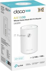 Mesh-модуль TP-Link Deco X10-4G(1-pack) AX1500 с поддержкой 4G+ 4