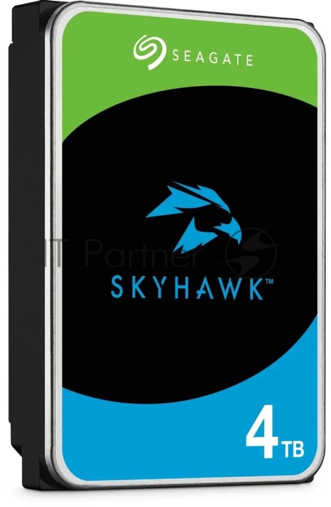Жесткий диск HDD Seagate 4Tb 5400Rpm SATA3 Surveillance Skyhawk 256Mb 3.5" 1