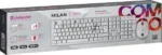 Комплект клавиатура+мышь Defender Milan C-992 беспроводной, USB, 1000 DPI, белый 24
