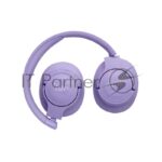 Беспроводные/проводные наушники JBL Tune 720BT фиолетовый, полноразмерные, Bluetooth + проводной, быстрая зарядка 26