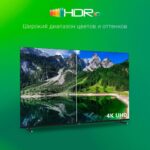 Телевизор Digma 65" DM-LED65UBB33 черный LED UHD 60Hz Яндекс ТВ 6