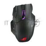Мышь беспроводная/проводная ASUS ROG Spatha X черный, 19000 dpi, радиоканал, USB, кнопки - 12 13