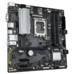 Материнская плата Gigabyte B760M D3HP DDR4, LGA 1700, Intel B760, 4xDDR4, 4xSATA, 2xM.2, 1xPCIe 4.0 x16, 2xPCIe x1, 1xHDMI, 1xVGA, 1xDP, 1x 1Gb LAN, 3xUSB-A 3.2 Gen 1, 2xUSB-A 2.0, 3x3.5 мм, 7.1, mATX 4