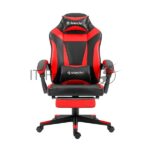 Кресло Defender CRUISER BLACK/RED черный/красный, экокожа, подставка для ног 8