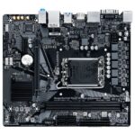 Материнская плата Gigabyte H610M S2H V2, LGA 1700, Intel H610, 2xDDR5, 4xSATA, 1xM.2, 1xPCIe 4.0 x16, 1xPCIe x1, 1xHDMI, 2xDP, 1xD-Sub, 1x 1Gb LAN, 2xUSB-A 3.2 Gen 1, 4xUSB-A 2.0, 3x 3.5 мм, 7.1, mATX 15