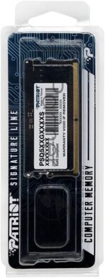 Оперативная память Patriot Signature, DDR5, 16GB (1x16 GB), 5600 MHz, CL46, SO-DIMM 12