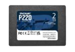 Накопитель SSD Patriot P220, 2Tb, SATA III, 2.5", R/W 550/500 4