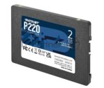 Накопитель SSD Patriot P220, 2Tb, SATA III, 2.5", R/W 550/500 6