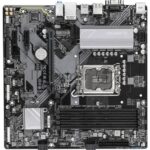 Материнская плата Gigabyte B760M D3HP DDR5, LGA 1700, Intel B760, 4xDDR5, 4xSATA, 2xM.2, 1xPCIe 4.0 x16, 1xPCIe x1, 1xHDMI, 1xVGA, 1xDP, 1x 1Gb LAN, 3xUSB-A 3.2 Gen 1, 2xUSB-A 2.0, 3x3.5 мм, 7.1, mATX 9