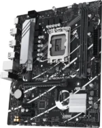 Материнская плата ASUS PRIME B760M-R D4, LGA 1700, Intel B760, 2xDDR4, 4xSATA, 2xM.2, 1xPCIe 4.0 x16, 1xPCIe x1, 1xHDMI, 1x 2.5Gb LAN, 4xUSB-A 2.0, 4xUSB-A 3.2 Gen 1, 3x3.5 мм, 7.1, mATX 15