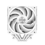 Кулер для процессора PCCooler RZ620 WH (260W, 4-pin PWM, 158мм, Al/Cu, 6x6мм, 2x120мм, 86.73CFM, 32dBA, 1800RPM, S: 1851/1700/1200/115X, AM5/AM4, белый) 11