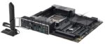 Материнская плата ASUS Pro WS TRX50-SAGE WIFI, sTR5, AMD TRX50, 4xDDR5, 4xSATA, 3xM.2, 1xSlimSAS, 1xPCI-E 5.0 x8, 1xPCI-E 4.0 x16, 1xPCI-E 4.0 x4, 2x 10Gb LAN, 2xUSB-A 2.0, 6xUSB-A 3.2 Gen 2, 1xUSB-C 3.2 Gen 2x2, 2x3.5 мм, 5.1, E-ATX 18