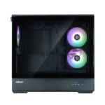 Компьютерный корпус ZALMAN P30 V2, MATX, черный, WINDOW, 2x3.5", 3x2.5", 1xUSB TYPE-C, 1xUSB 3.0, SIDE 2x120мм ARGb, REAR 1x120мм ARGb, VGA support 18
