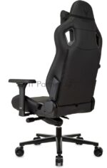 Кресло Knight Craft черный, экокожа, 120 кг, механизм качания 15