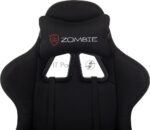 Кресло Zombie Weaver черный, ткань, подголовник, подставка для ног 30