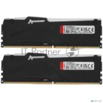 Оперативная память Kingston Fury Beast, DDR5, 16GB (2x8GB), 5200MHz, CL40, DIMM, с радиаторами, RGB, черный 3
