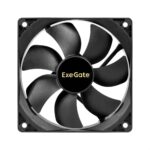 Вентилятор для корпуса ExeGate ExtraSilent ES12025S3PM черный, 120 мм, 1350 об/мин, 23 дБ, 3 pin 5