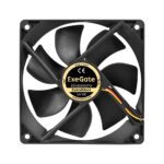 Вентилятор для корпуса ExeGate ExtraSilent ES12025S3PM черный, 120 мм, 1350 об/мин, 23 дБ, 3 pin 4